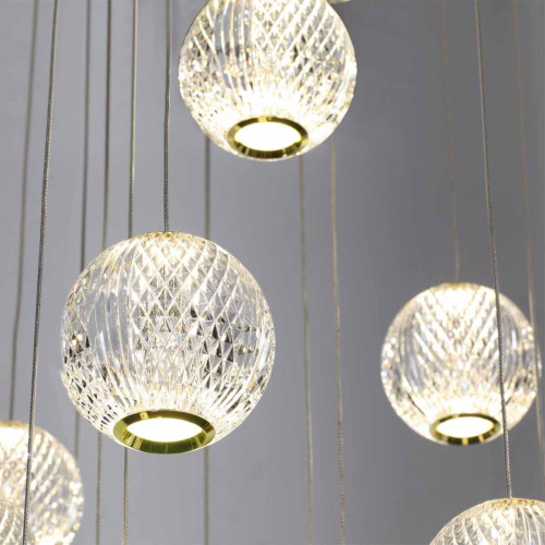 Подвесная светодиодная люстра Odeon Light Crystal 5008/120L Подвесная светодиодная люстра Odeon Light Crystal 5008/120L