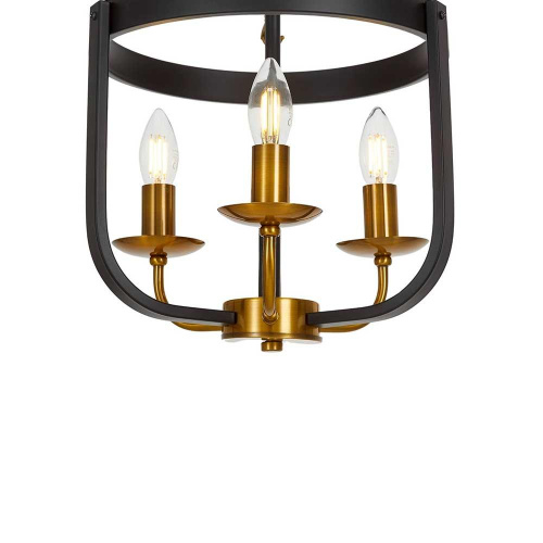 Подвесной светильник Lumina Deco Berling LDP 8024-3 BK+MD Подвесной светильник Lumina Deco Berling LDP 8024-3 BK+MD