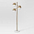 Торшер Geneva Glass Floor Lamp Triple By Imperiumloft