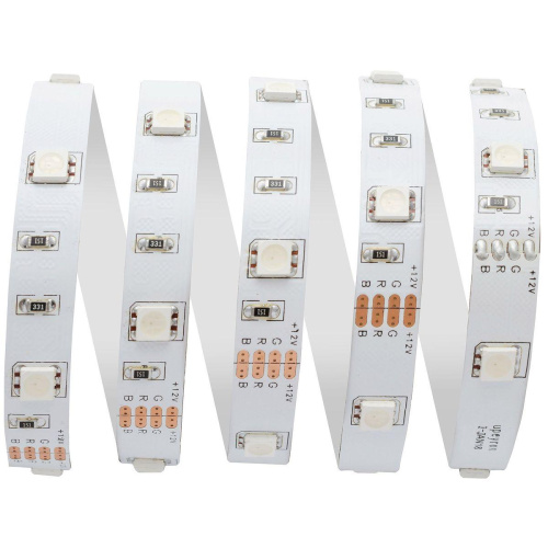 Светодиодная лента Apeyron 7,2W/m 30LED/m 5050SMD разноцветная 3M 217BL Светодиодная лента Apeyron 7,2W/m 30LED/m 5050SMD разноцветная 3M 217BL