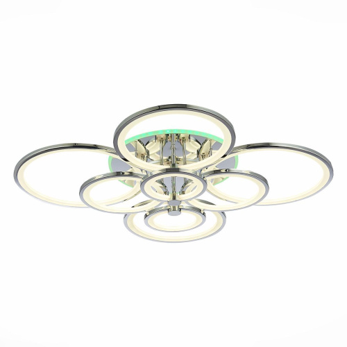Потолочная светодиодная люстра Evoled Leto SLE200312-08RGB Потолочная светодиодная люстра Evoled Leto SLE200312-08RGB