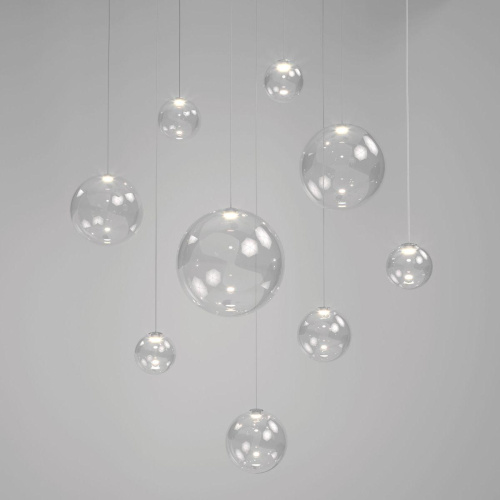Подвесной светодиодный светильник Eurosvet Wonder 50232/1 Led прозрачный Подвесной светодиодный светильник Eurosvet Wonder 50232/1 Led прозрачный