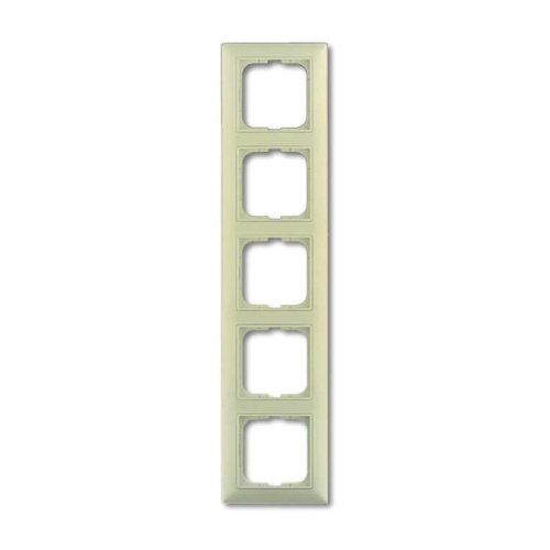Рамка 5-постовая ABB Basic55 слоновая кость 2CKA001725A1488