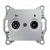 Розетка TV/R оконечная Schneider Electric Sedna 1dB SDN3301660