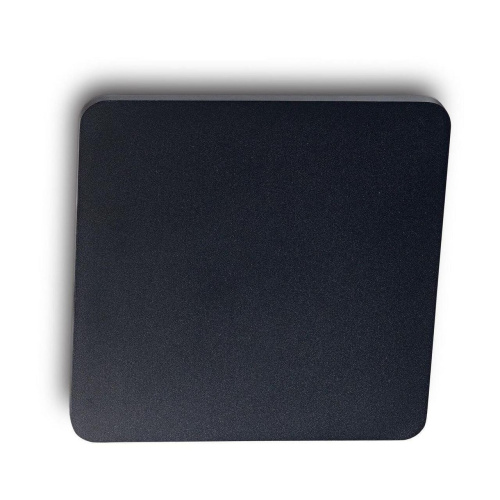 Настенно-потолочный светодиодный светильник Ideal Lux Cover Ap D20 Square Nero 195773 Настенно-потолочный светодиодный светильник Ideal Lux Cover Ap D20 Square Nero 195773