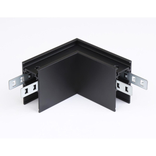 Коннектор L-образный для накладного шинопровода Ambrella light Track System Magnetic GL3372 Коннектор L-образный для накладного шинопровода Ambrella light Track System Magnetic GL3372