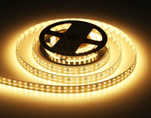 Светодиодная лента Ambrella Light 20W/m 204LED/m 2835SMD теплый белый 5M GS3601 Светодиодная лента Ambrella Light 20W/m 204LED/m 2835SMD теплый белый 5M GS3601