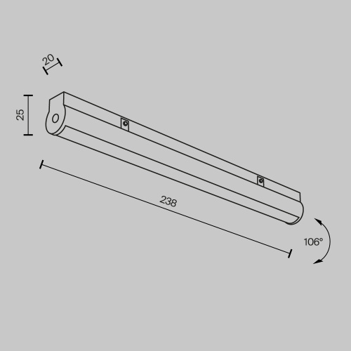 Трековый светильник Technical TR183-1-12WTW-B Трековый светильник Technical TR183-1-12WTW-B