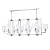 Подвесная люстра Crystal Lux Nicolas SP10 L1300 Nickel/White