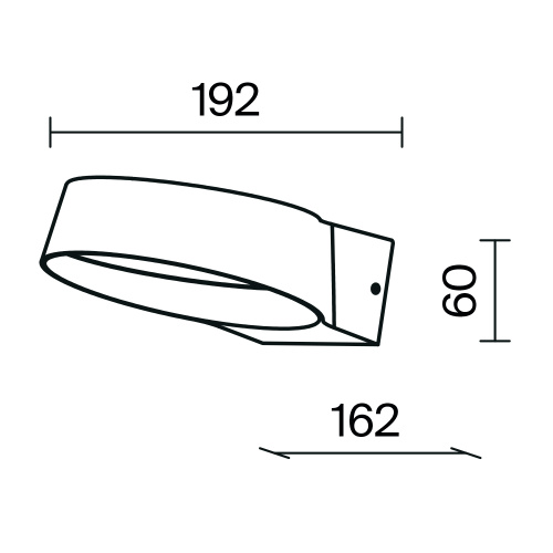 Настенный светильник (бра) Outdoor O443WL-L12GF3K Настенный светильник (бра) Outdoor O443WL-L12GF3K