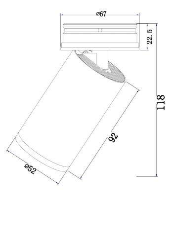 Потолочный светильник Technical C058CL-01B Потолочный светильник Technical C058CL-01B