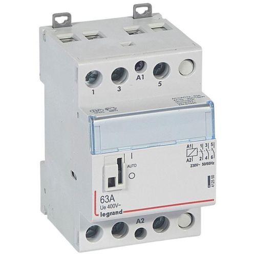 Контактор Legrand CX3 63A/3п 3НО 412550 Контактор Legrand CX3 63A/3п 3НО 412550