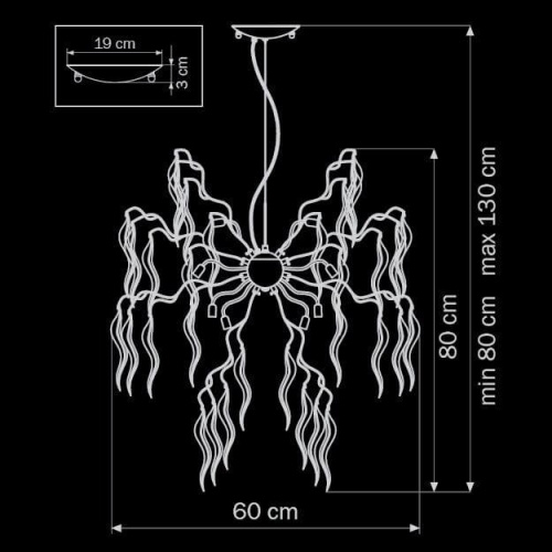 Подвесная люстра Lightstar Mocco 792154 Подвесная люстра Lightstar Mocco 792154