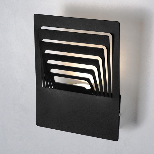 Настенный светодиодный светильник Elektrostandard Onda MRL Led 1024 чёрный a051816 Настенный светодиодный светильник Elektrostandard Onda MRL Led 1024 чёрный a051816