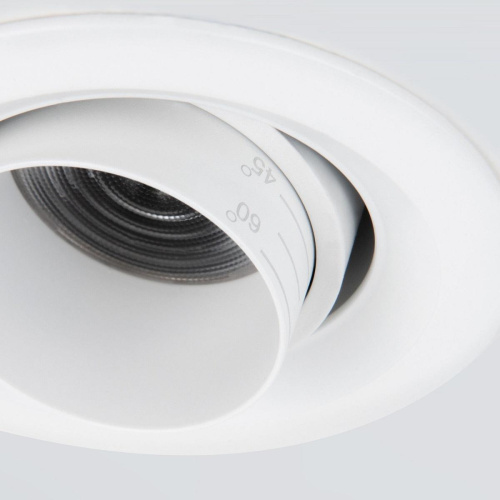 Встраиваемый светодиодный светильник Elektrostandard Zoom 9919 LED 10W 3000K белый a064031 Встраиваемый светодиодный светильник Elektrostandard Zoom 9919 LED 10W 3000K белый a064031