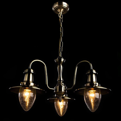 Подвесная люстра Arte Lamp Fisherman A5518LM-3AB Подвесная люстра Arte Lamp Fisherman A5518LM-3AB