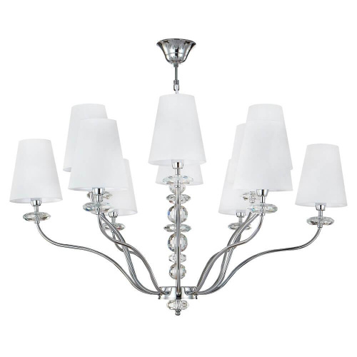 Подвесная люстра Crystal Lux ARMANDO SP6+6 CHROME Подвесная люстра Crystal Lux ARMANDO SP6+6 CHROME