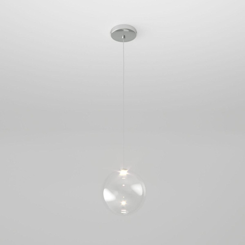 Подвесной светодиодный светильник Eurosvet Wonder 50231/1 Led прозрачный Подвесной светодиодный светильник Eurosvet Wonder 50231/1 Led прозрачный