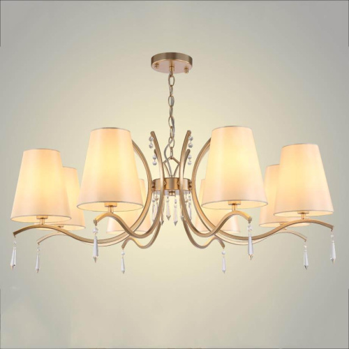 Подвесная люстра Crystal Lux Renata SP8 Gold Подвесная люстра Crystal Lux Renata SP8 Gold