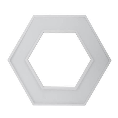Подвесной светодиодный cветильник Geometria ЭРА Hexagon SPO-123-W-40K-045 45Вт 4000К белый Б0050554 Подвесной светодиодный cветильник Geometria ЭРА Hexagon SPO-123-W-40K-045 45Вт 4000К белый Б0050554