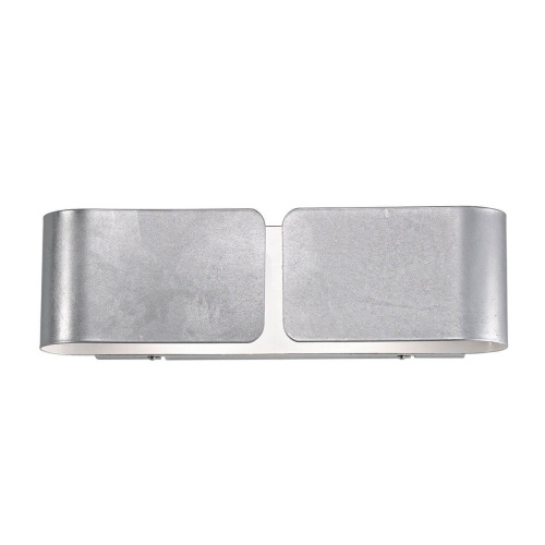 Настенный светильник Ideal Lux Clip AP2 Mini Argento 091136 Настенный светильник Ideal Lux Clip AP2 Mini Argento 091136