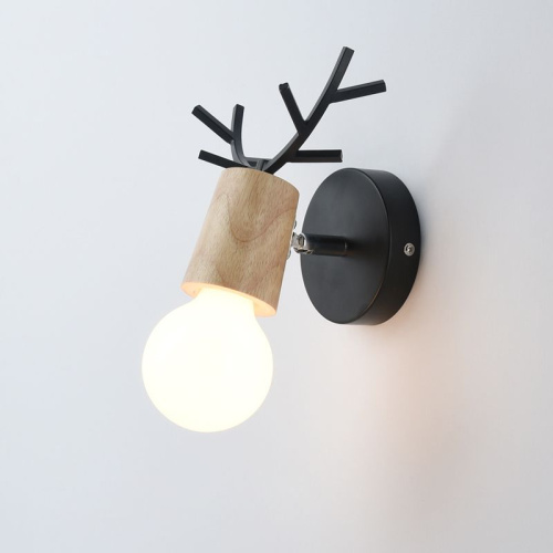 Бра С Рожками Deer A Wood/Black By Imperiumloft Бра С Рожками Deer A Wood/Black By Imperiumloft