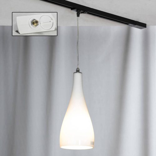 Трековый светильник однофазный Lussole Track Lights LSF-1106-01-TAW Трековый светильник однофазный Lussole Track Lights LSF-1106-01-TAW
