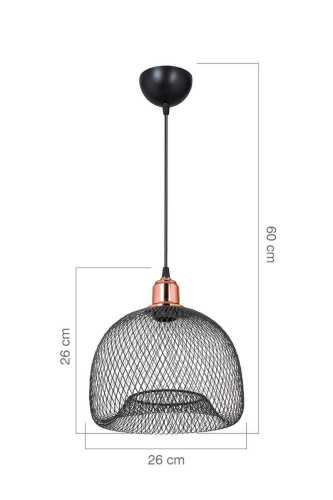 Подвесной светильник Toplight Bryanne TL1603H-01BK Подвесной светильник Toplight Bryanne TL1603H-01BK