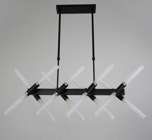 Подвесная люстра Lumina Deco Alford LDP 6036-16 BK Подвесная люстра Lumina Deco Alford LDP 6036-16 BK