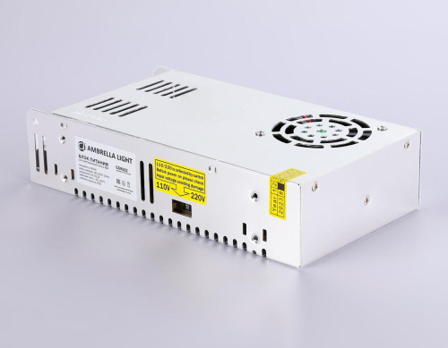 Блок питания Ambrella light Illumination LED Driver 12V 400W IP20 33,3A GS9552 Блок питания Ambrella light Illumination LED Driver 12V 400W IP20 33,3A GS9552