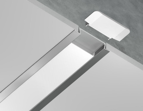 Встраиваемый профиль с рассеивателем Ambrella Illumination GP1100AL Встраиваемый профиль с рассеивателем Ambrella Illumination GP1100AL