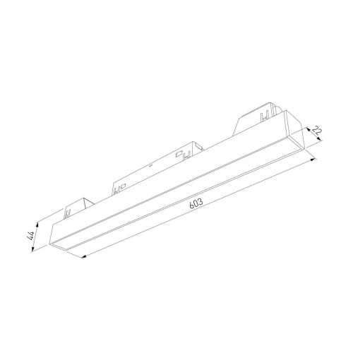 Трековый светодиодный светильник Elektrostandard Slim Magnetic 85002/01 a067374 Трековый светодиодный светильник Elektrostandard Slim Magnetic 85002/01 a067374