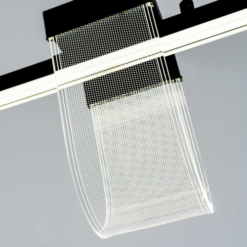 Подвесной cветильник LED4U L7707-1200 BK Подвесной cветильник LED4U L7707-1200 BK