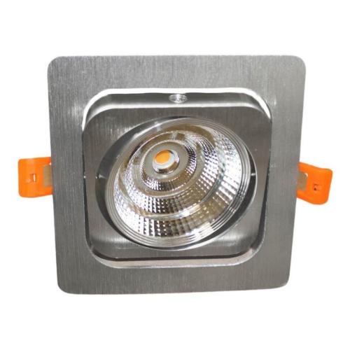 Встраиваемый светодиодный светильник Lumina Deco Fostis LDC 8065-SS-10WCOB-L120*W120 SL Встраиваемый светодиодный светильник Lumina Deco Fostis LDC 8065-SS-10WCOB-L120*W120 SL