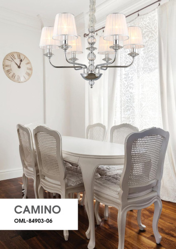 Подвесная люстра Omnilux Camino OML-84903-06 Подвесная люстра Omnilux Camino OML-84903-06