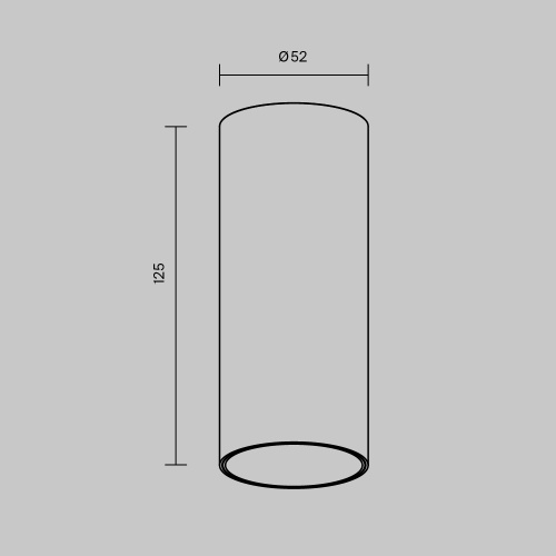 Потолочный светильник Technical C056CL-L12W2.7K-W-BS Потолочный светильник Technical C056CL-L12W2.7K-W-BS