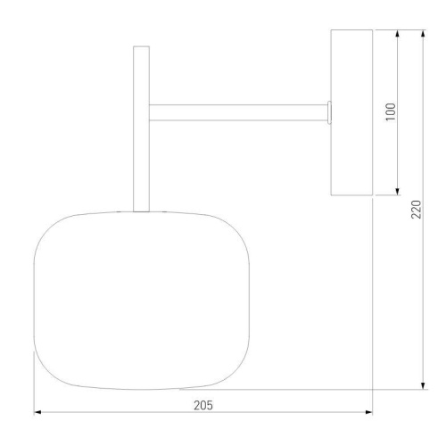 Бра Eurosvet Jar 70128/1 хром