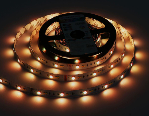 Светодиодная лента Ambrella Light 13W/m 90LED/m 5050+2835SMD RGB+белый 5M GS4501 Светодиодная лента Ambrella Light 13W/m 90LED/m 5050+2835SMD RGB+белый 5M GS4501