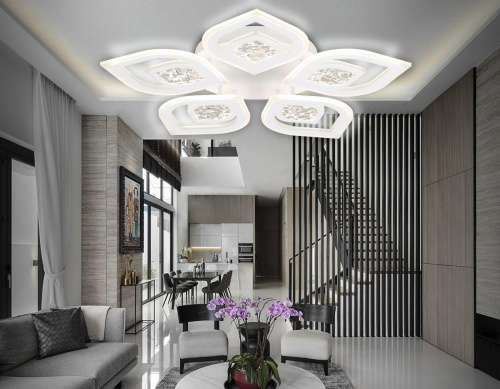 Потолочная светодиодная люстра Ambrella light Acrylica Original FA4292 Потолочная светодиодная люстра Ambrella light Acrylica Original FA4292