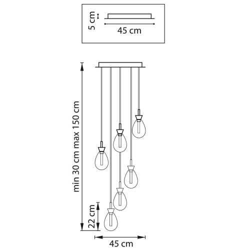 Подвесная светодиодная люстра Lightstar Colore 805169 Подвесная светодиодная люстра Lightstar Colore 805169