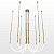 Подвесной светодиодный светильник Lussole Loft BEND LSP-7071
