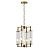 Подвесная люстра Crystal Lux TOMAS SP4 BRASS
