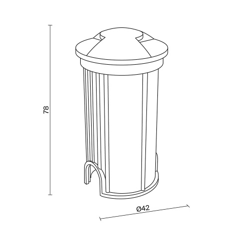 Встраиваемый светильник Outdoor O044DL-L1S3K1 Встраиваемый светильник Outdoor O044DL-L1S3K1