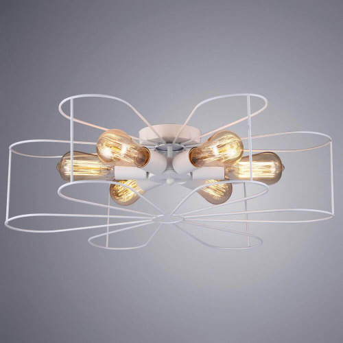 Потолочная люстра Arte Lamp A6049PL-6WH Потолочная люстра Arte Lamp A6049PL-6WH