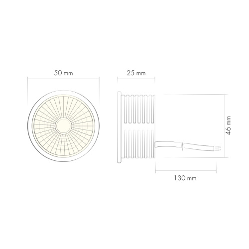 Светодиодный модуль Denkirs Slim LED DK4000-8W dim Светодиодный модуль Denkirs Slim LED DK4000-8W dim