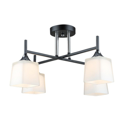 Потолочная люстра Seven Fires Semel WD3640/4C-BK-CR-WT Потолочная люстра Seven Fires Semel WD3640/4C-BK-CR-WT