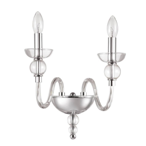 Бра Ideal Lux Doge AP2 Trasparente 044392 Бра Ideal Lux Doge AP2 Trasparente 044392