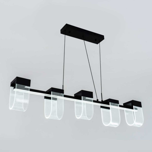 Подвесной cветильник LED4U L7707-1200 BK Подвесной cветильник LED4U L7707-1200 BK