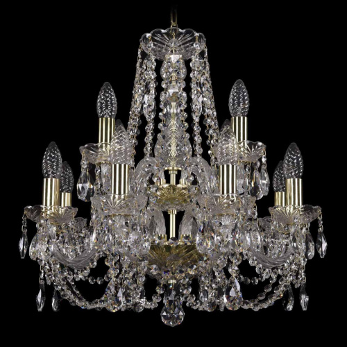 Подвесная люстра Bohemia Ivele 1406/8+4/160/2d/G Подвесная люстра Bohemia Ivele 1406/8+4/160/2d/G