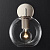 Бра Rh Utilitaire Globe Shade Single Sconce Silver By Imperiumloft